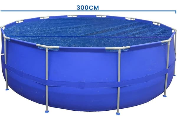 Jilong Lättvikts solskydd för runda pooler, 300 cm diameter, blå