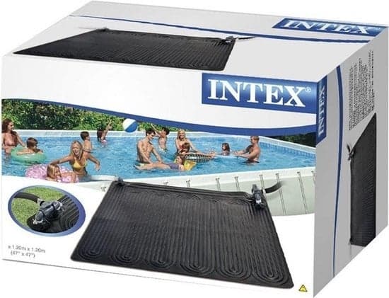 INTEX Aurinkolämmitysmatto Uima-altaalle - Ympäristöystävällinen, 120x120 cm, PVC, Musta