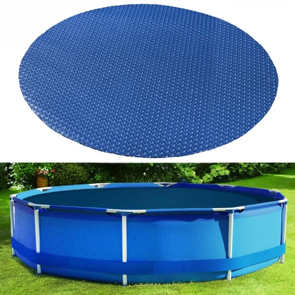 RAMROXX Solardække 366cm - Effektiv Opvarmning af Pool, UV-stabiliseret PE-folie, 115µm Tykkelse