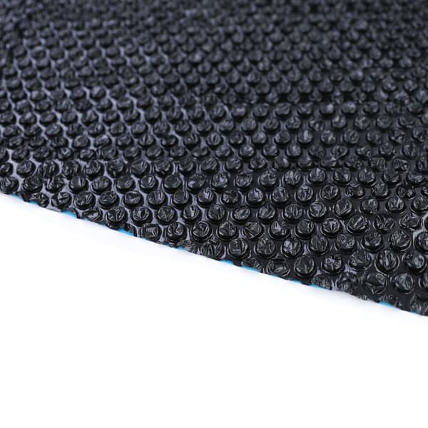 RAMROXX UV-beständig solpooltäcke 550x275cm - Svart/Blått, Värm upp poolen med 4-8°C