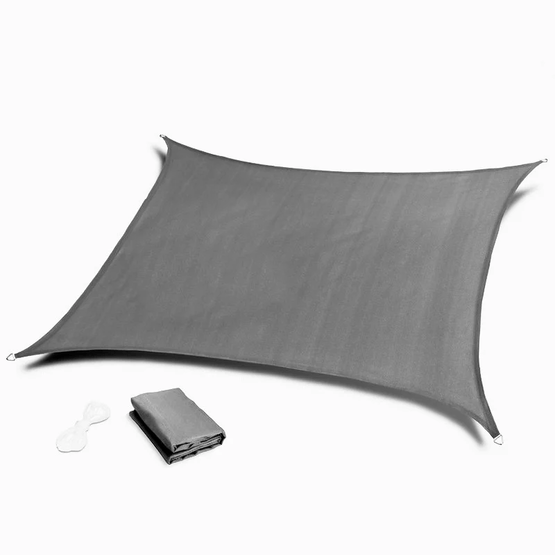 Skuggduk Vattentät - 4X4 M - Polyester - Uv-Skydd