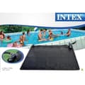 Miniatyrbild 3 av 4: Solmatta - INTEX - Modell för pool ovan jord - Ökar vattentemperaturen - 1,20m x 1,20m - UV PVC