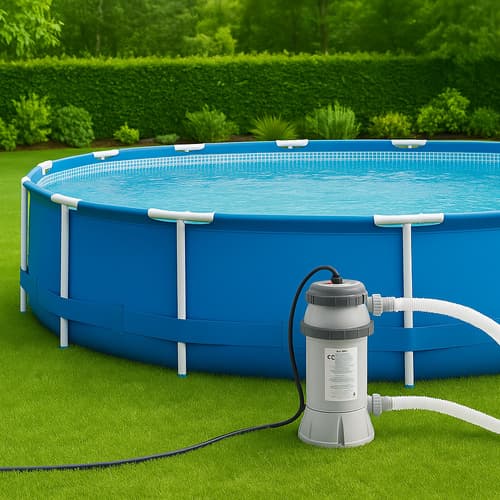 Poolvärmare - Elektrisk värmare till pool