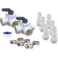 Miniatyrbillede 1 af 2: UBBINK Universal Bypass Kit til varmepumpe, varmelegeme, elektrolysør
