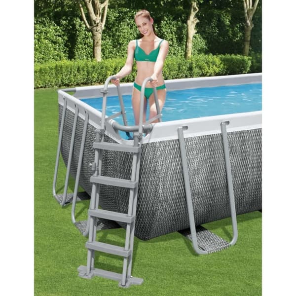 Bestway Flowclear poolstige med 4 trin 122 cm