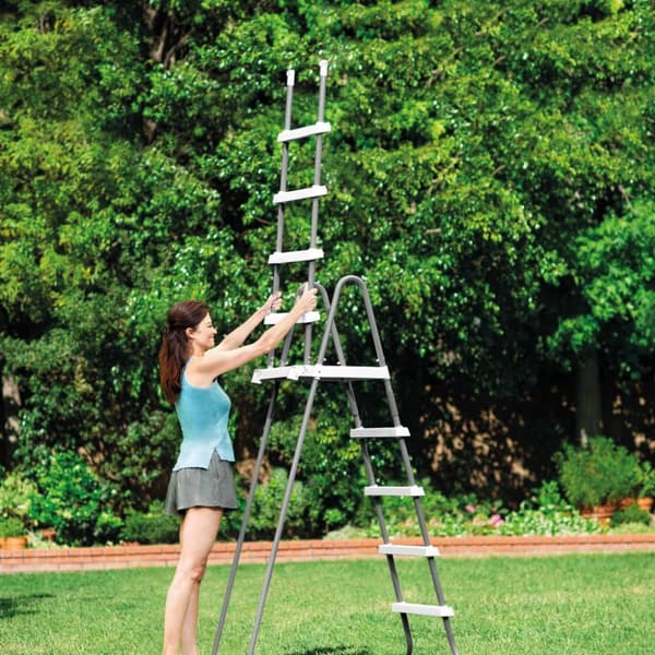INTEX Säkerhetsstege med 5 steg 132 cm