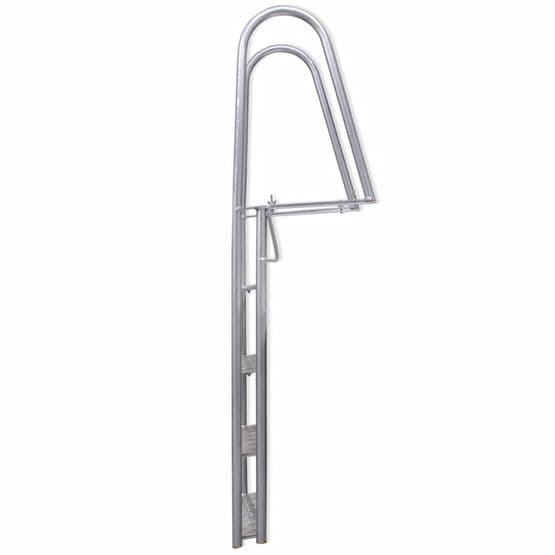 Poolstege/Lejdare 4 Steg Aluminium 167 Cm