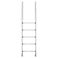 Miniatyrbilde 2 av 7: vidaXL Bassengstige 54x38x211 cm 304 rustfritt stål