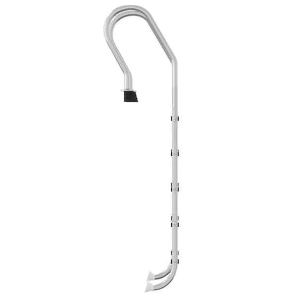 vidaXL Bassengstige 54x38x211 cm 304 rustfritt stål