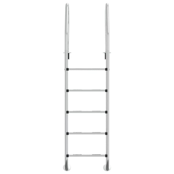 vidaXL Bassengstige 54x38x211 cm 304 rustfritt stål