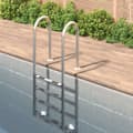 Miniatyrbilde 6 av 7: vidaXL Bassengstige 54x38x184,5 cm 304 rustfritt stål