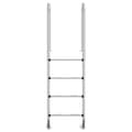 Miniatyrbilde 2 av 7: vidaXL Bassengstige 54x38x184,5 cm 304 rustfritt stål