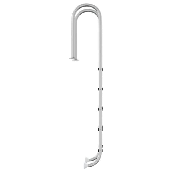 vidaXL Bassengstige 54x38x211 cm 304 rustfritt stål