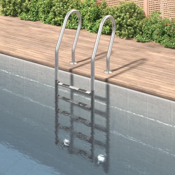 vidaXL Uima-allastikkaat 54x38x211 cm 304 ruostumaton teräs