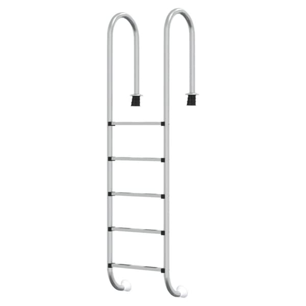 vidaXL Bassengstige 54x38x211 cm 304 rustfritt stål