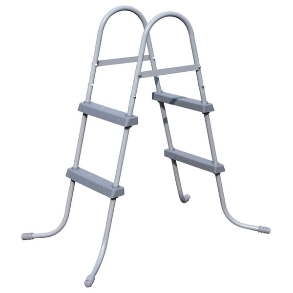 Bestway - poolstige - 2 trin - 84 cm - grå