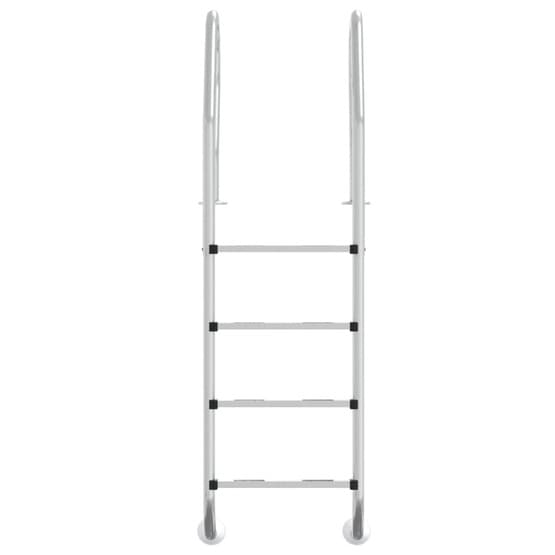 Poolstege 54X38X184,5 Cm 304 Rostfritt Stål-4