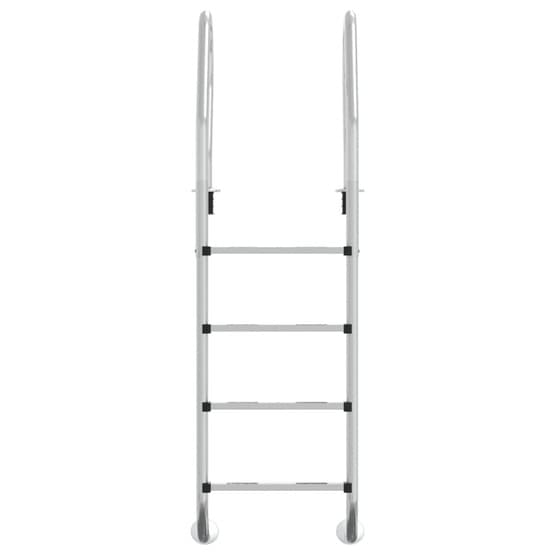 Poolstege 54X38X184,5 Cm 304 Rostfritt Stål-3