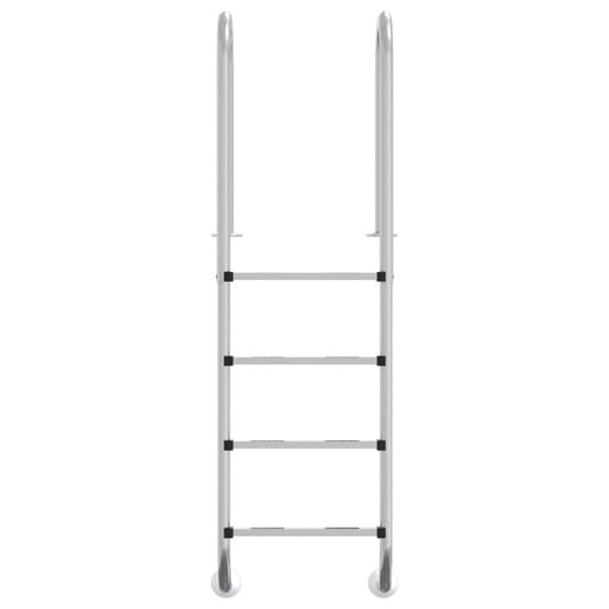 Poolstege 54X38X184,5 Cm 304 Rostfritt Stål-2