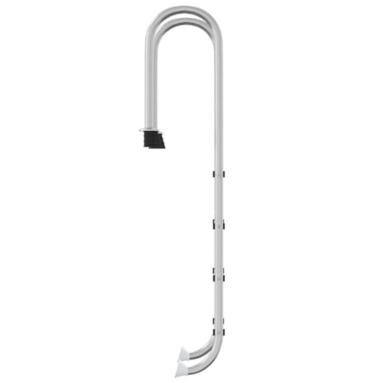Poolstege 54X38X184,5 Cm 304 Rostfritt Stål-1