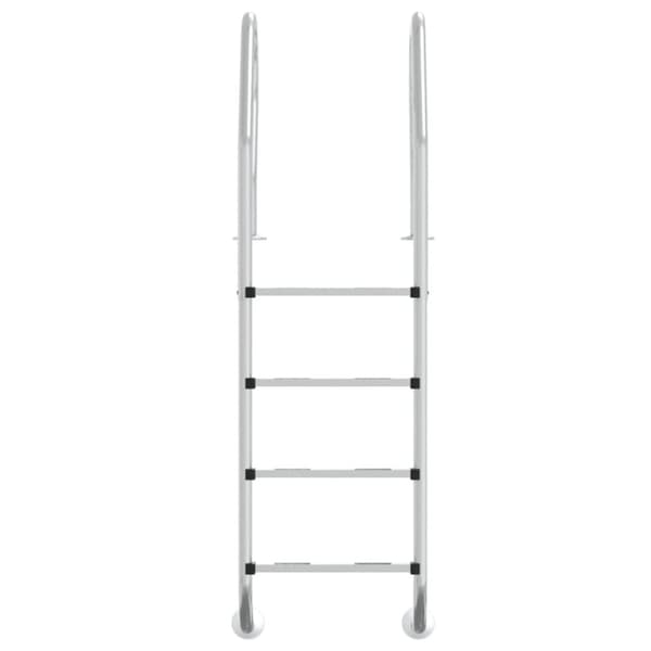 vidaXL Bassengstige 54x38x184,5 cm 304 rustfritt stål