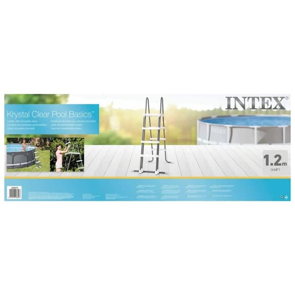 INTEX 4-trinns sikkerhetsstige for basseng 122 cm