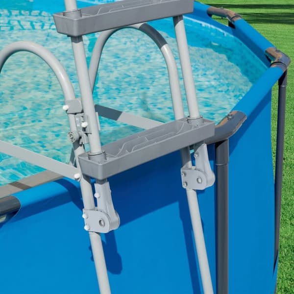 vidaXL Bestway poolstige med 4 trin Flowclear 122 cm 58331