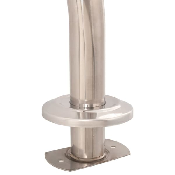 poolstige 3 trin rustfrit stål 304 120 cm