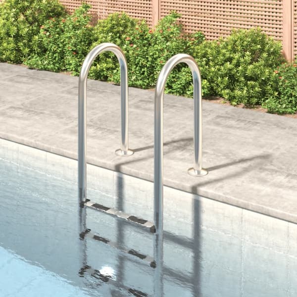 vidaXL poolstige 54x38x158 cm 304 rustfrit stål -  Poolstiger