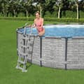Miniatyrbild 1 av 2: Bestway Poolstege Flowclear 4 steg 122 cm