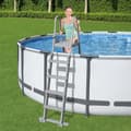 Miniatyrbild 1 av 2: Bestway Poolstege Flowclear 4 steg 132 cm