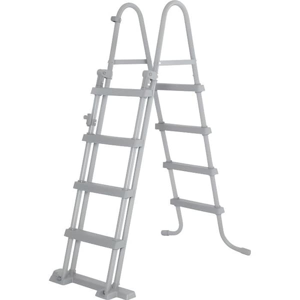 BESTWAY Säkerhetsstege 2 x 4 steg för simbassäng höjd 122 cm