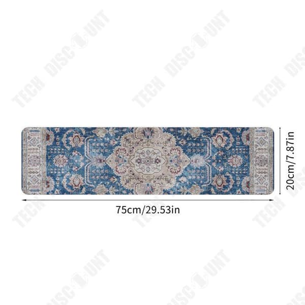 TD® 20*75 cm trappsteg 5 st Klassiskt mönster Anti-halk Smutsavvisande fotmatta Non-klibbig självhäftande