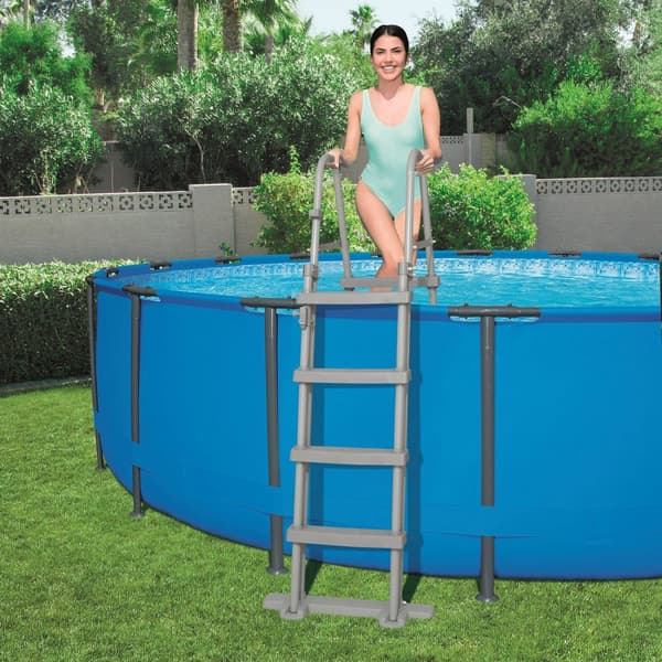 Säker stege för pooler 122 cm Bestway 58331
