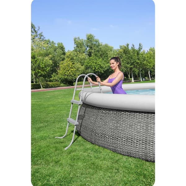 Metalstige til pool 84 cm Bestway 58430