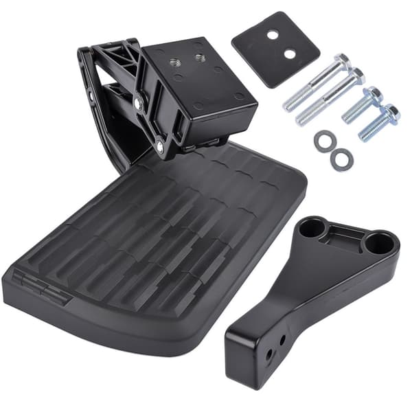 Retractable Bed Step, Kompatibel med 2009-2022 Ram-modeller, Sort farve