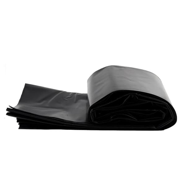 Hållbar Fiskdamm Liner, Svart LLDPE Material, Storlek 13ft x 20ft, Långvarig Livslängd