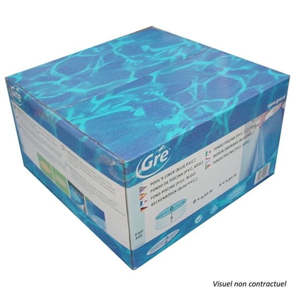 GRE Liner för rund pool 460x120 cm - Blå
