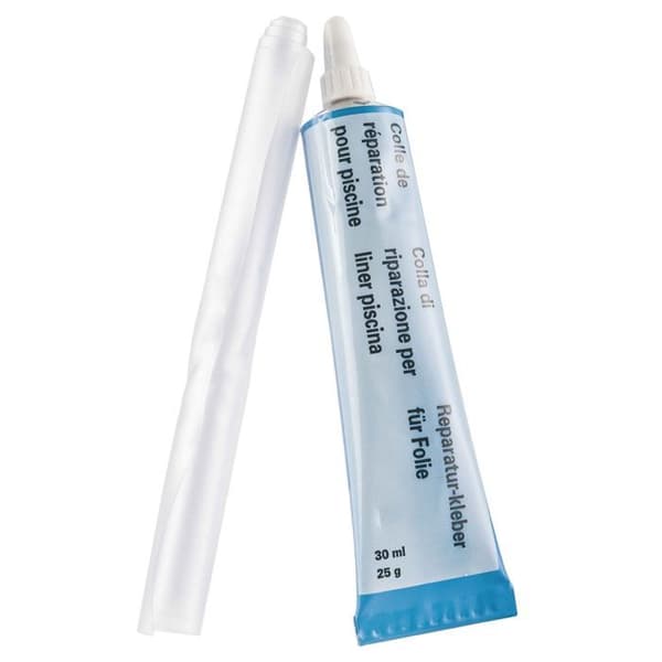 Liner reparationskit - Poolreparation - Lim 30ml - Transparent liner - Vattentät - Lätt att använda