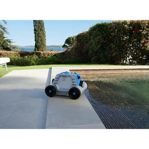 BESTWAY Elektrisk robot för poolrengöring Thetys HJ1005 - Platt botten - Batteridriven - 6 x 3 m