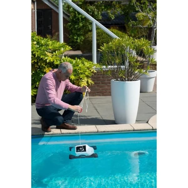 UBBINK Robotclean Accu batteridriven poolrenare för pooler upp till 50 m²