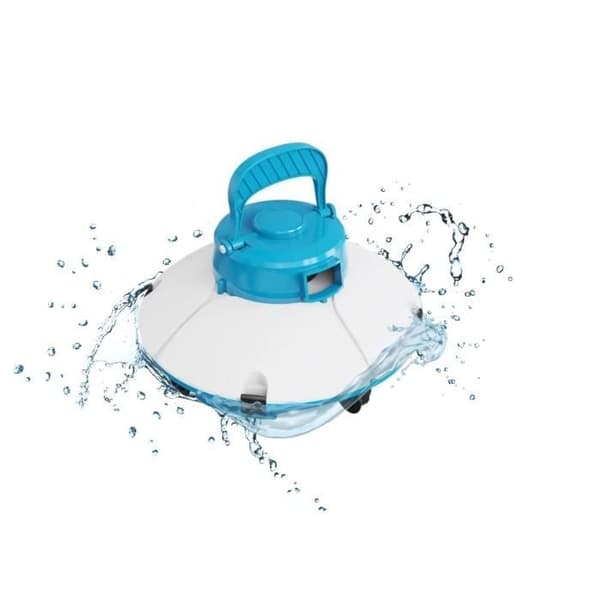 BESTWAY Frisbee-robotvakuum - För simbassänger med platt botten - 5 x 3 m