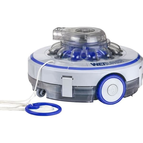 GRE - RBR60 - Robot med uppladdningsbart batteri - Trädgårdspool - Simbassäng - Underhåll och mätning - Rengöringsrobot - Automatisk borste