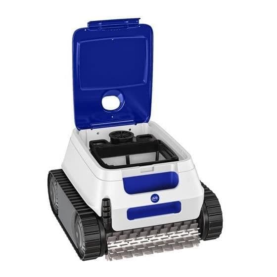 Robot Pool Gre ER 230 - Underhållsbakgrund, väggar och vattenlinjer - Begravd pool eller över -ground styv vägg 9x4m - Automy 2H