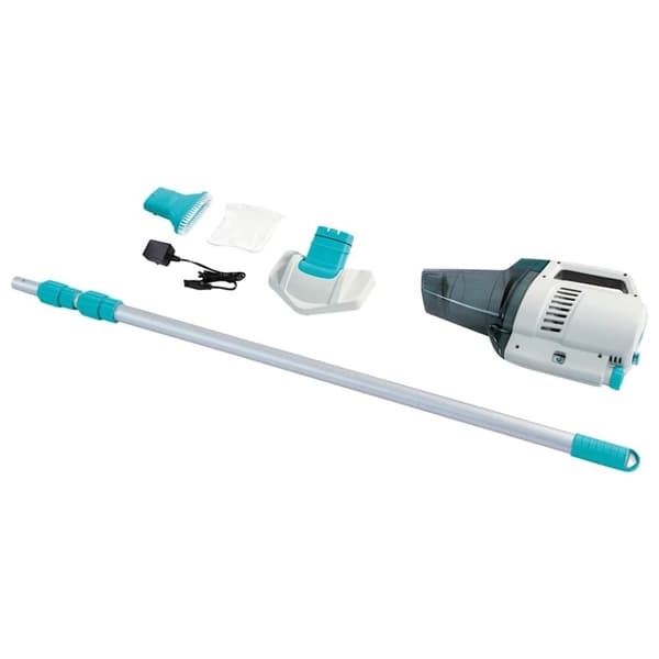 INTEX genopladelig spa- og poolrenser hvid