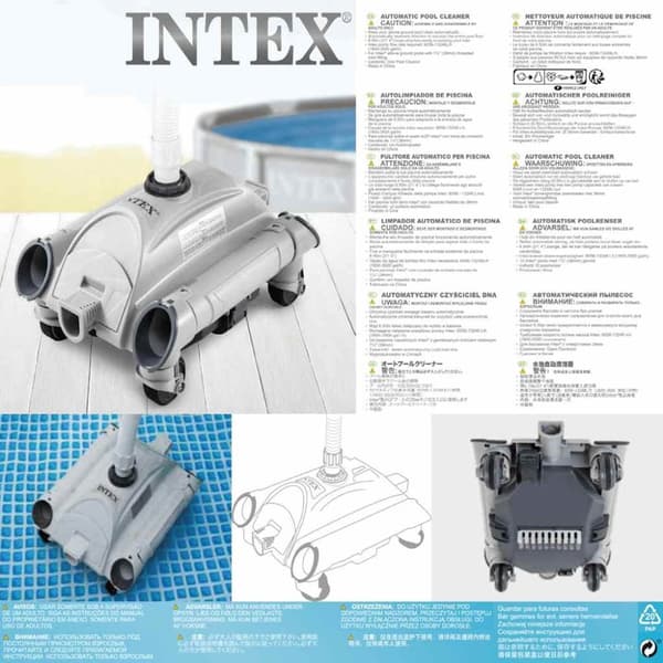 INTEX Automatisk renser til frittstående basseng 28001