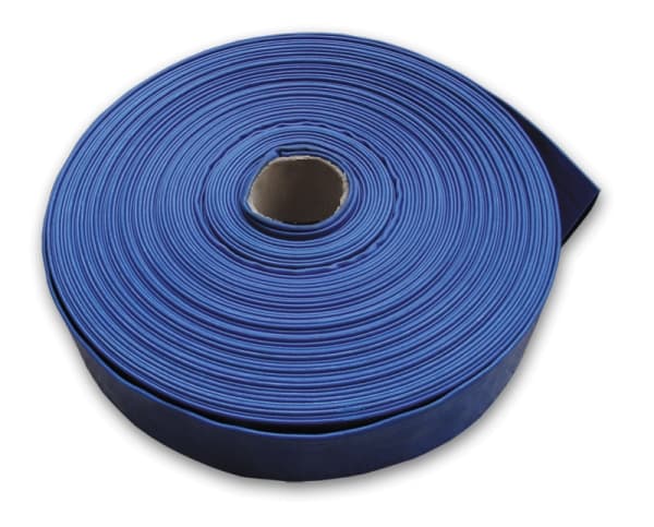 Flat hose AGRO-FLAT 2BAR 4" / 100m (blue)