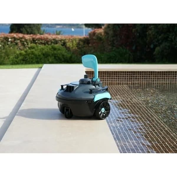 Poolrobot - BESTWAY - Guppy - Autonom - Grå - Automatisk rengöring