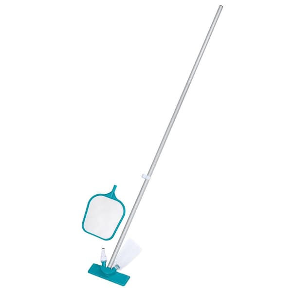 Pool rengøringssæt 167cm pind + støvsuger + net Bestway 58013