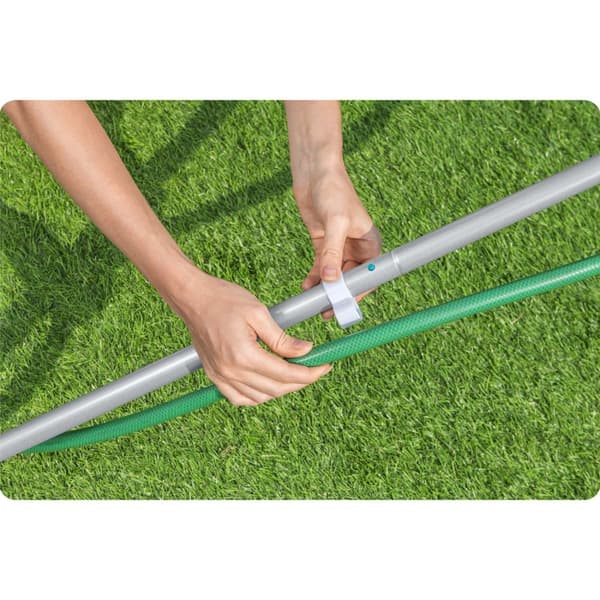 Pool rengøringssæt 167cm pind + støvsuger + net Bestway 58013